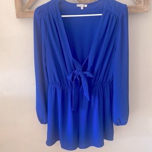 Royal Blue Romper